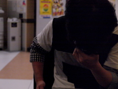 考える人、