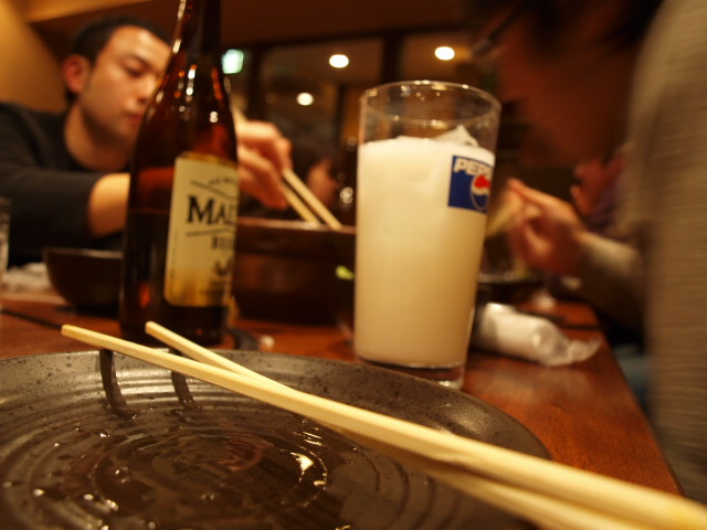 飲みましょうか。