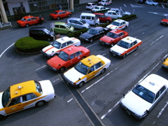 colorful cab