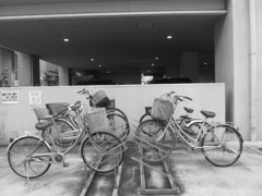 墨田区太平の駐輪所