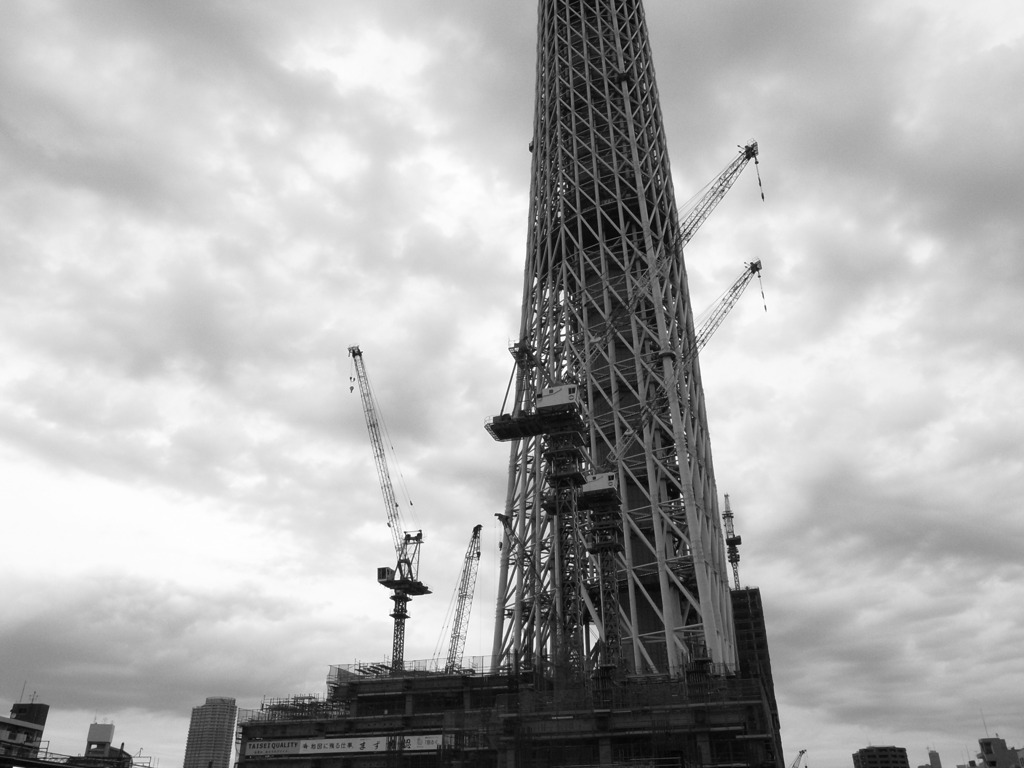 スカイツリー（業平橋方面より）２