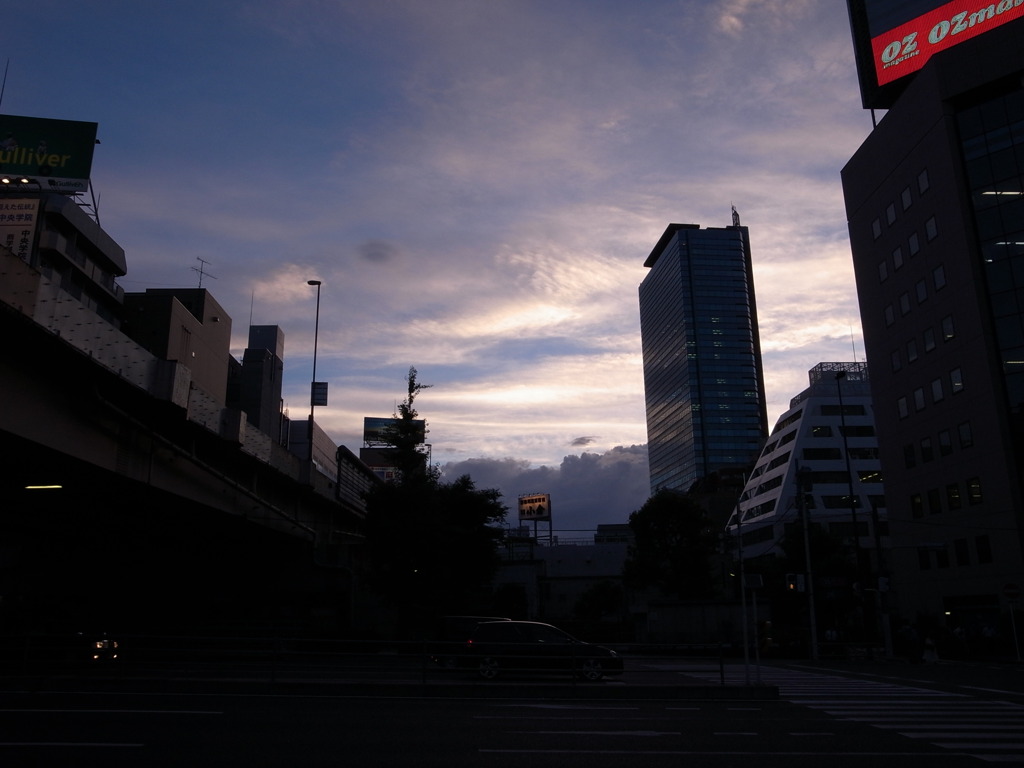 港区芝の金杉橋付近