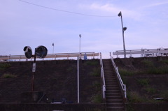 荒川沿いへ