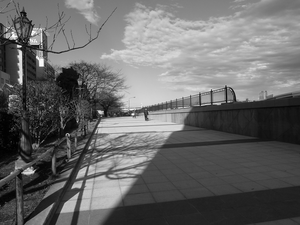 隅田川ほとり（吾妻橋付近）