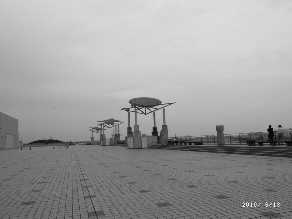 屋上―東京ビックサイト