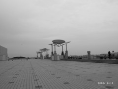 屋上―東京ビックサイト