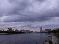 隅田川さくら橋上より北側方向