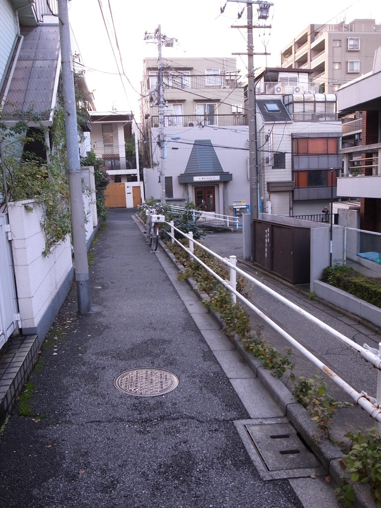 本郷―東京大学近くの路地