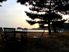 夕暮れ