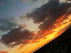 燃える空