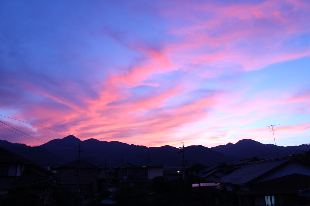 ベランダからの風景