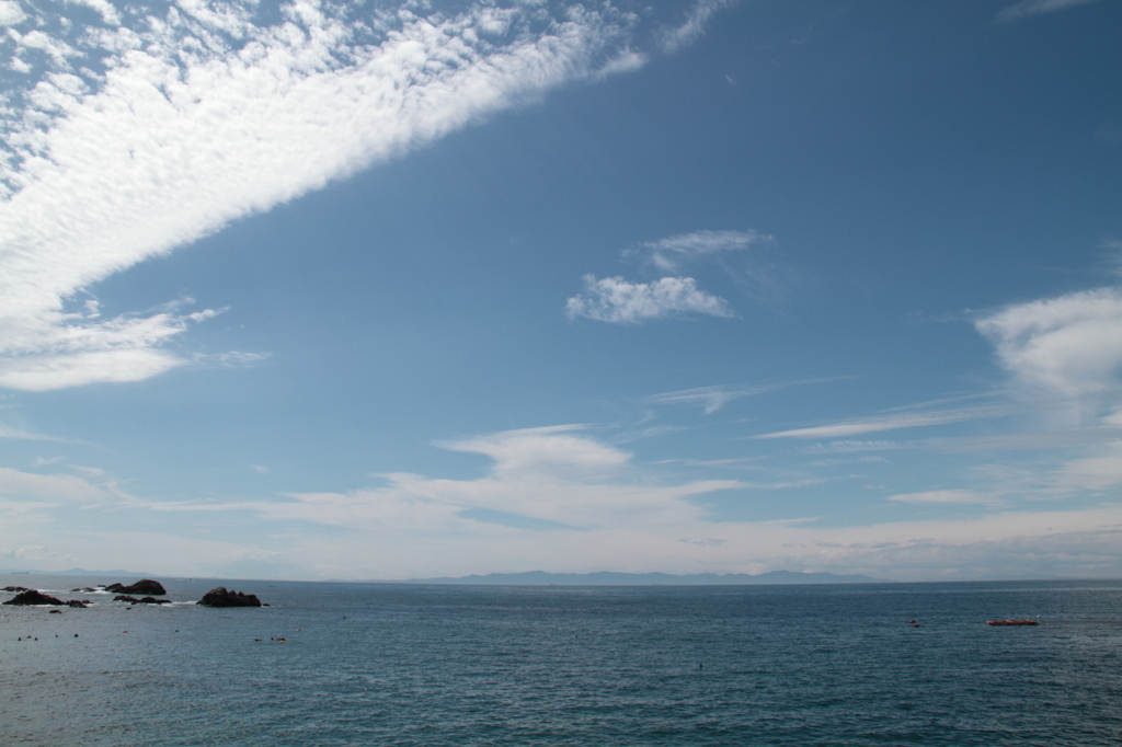 白崎海岸より