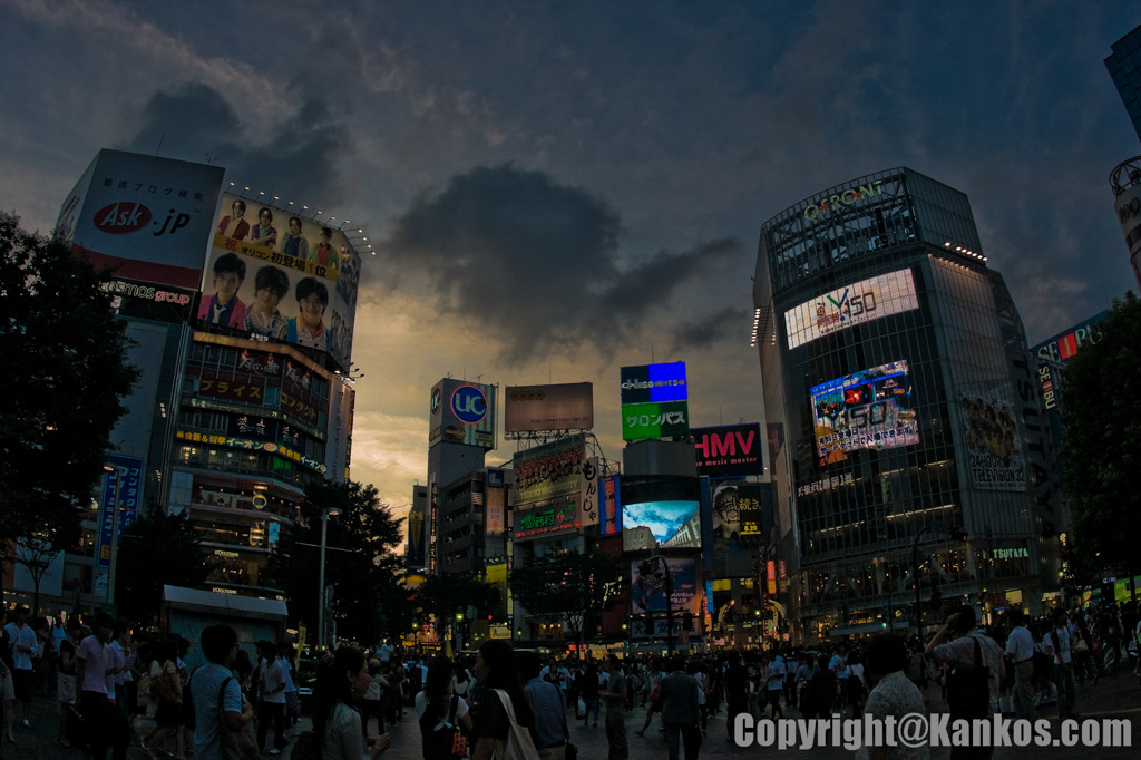 渋谷の夜
