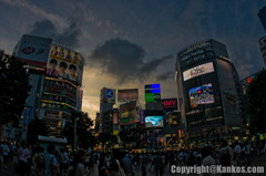 渋谷の夜