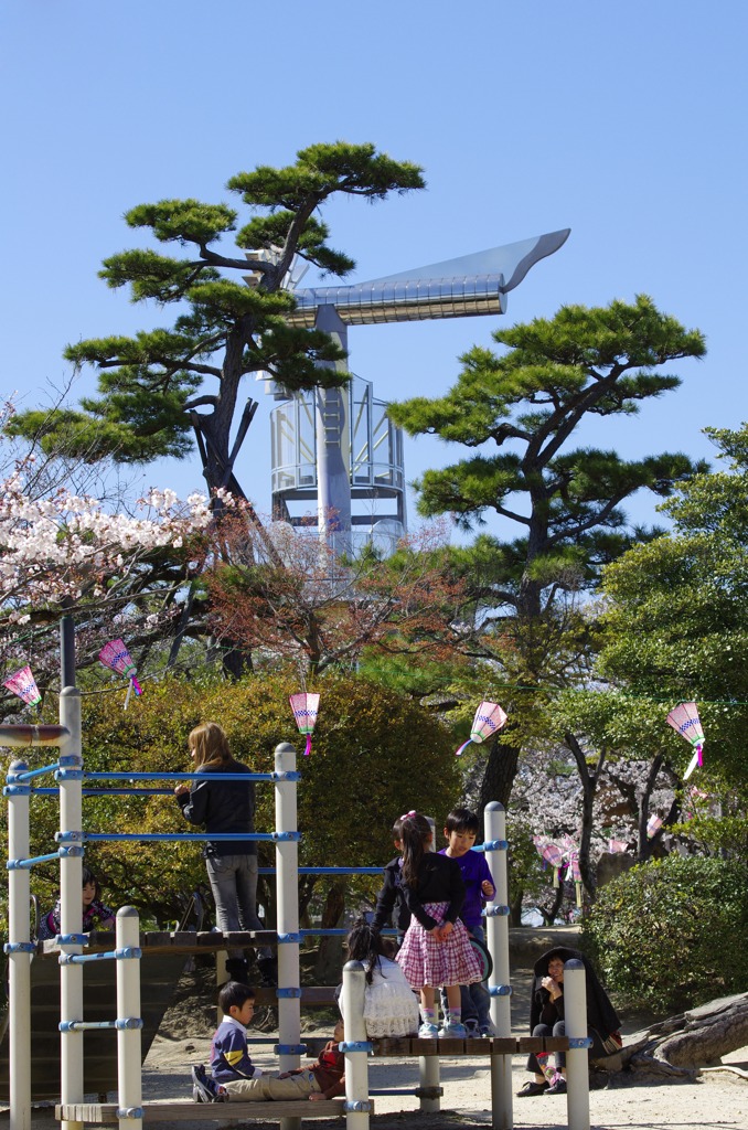 晴天の公園
