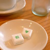カフェにて