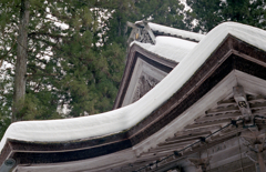 山王院の屋根