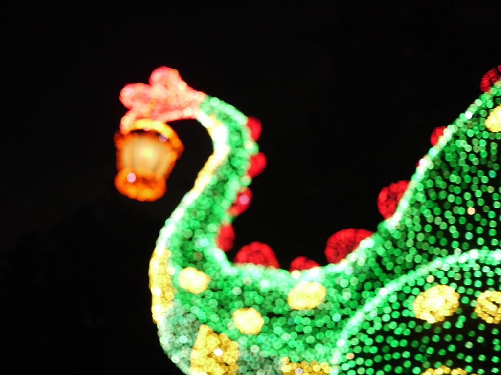 しっぽにランタン