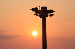 夕日(空港)