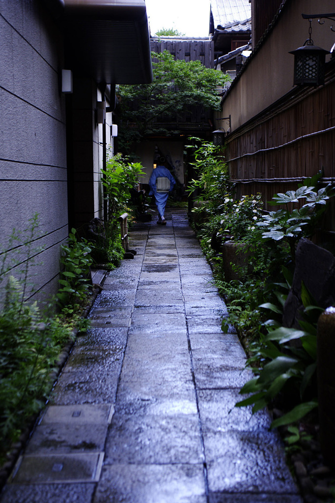 路地の奥