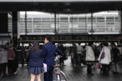 場違いな二人