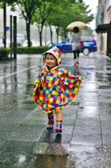 雨の日も楽し♪