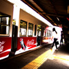 無人駅にて