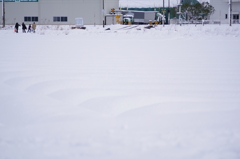 昨日とは別世界だ・・・