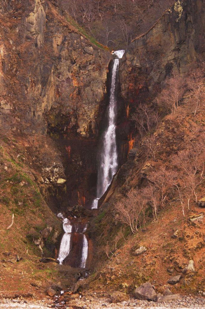 カムイワッカ湯の滝