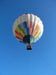気球に乗って
