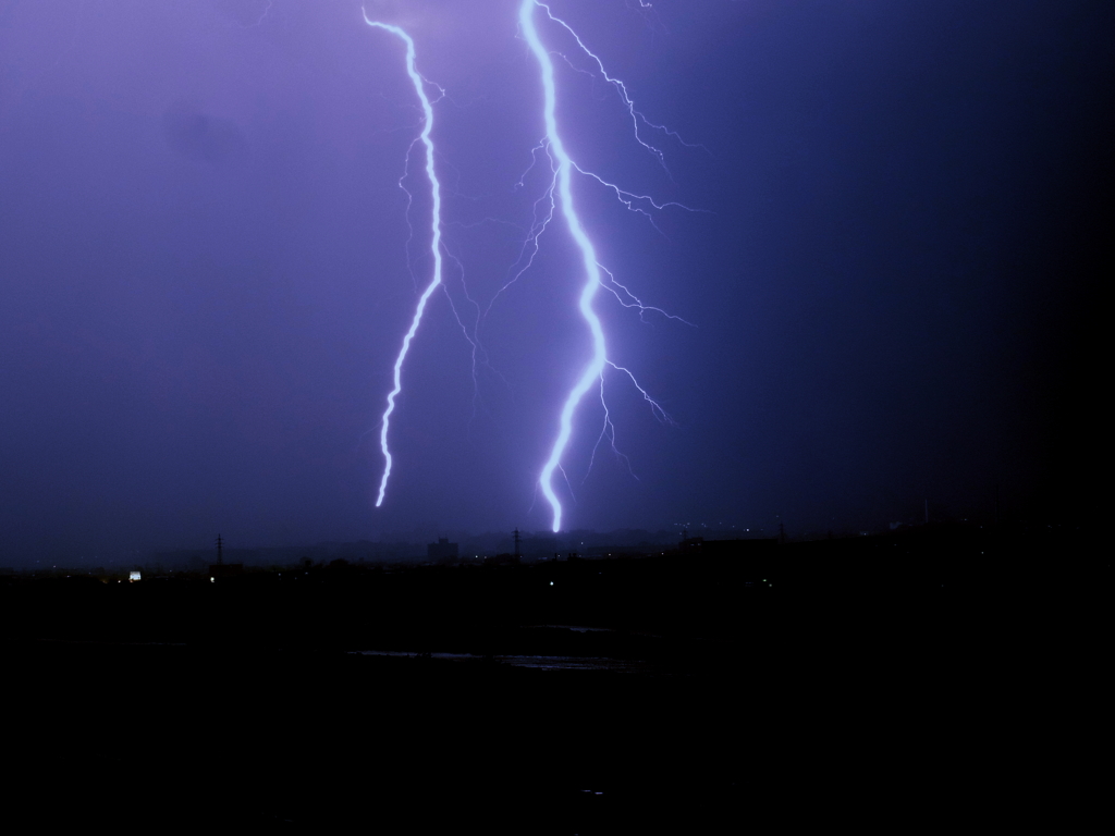 今日の稲妻2