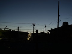 夜空を撮ったその後に