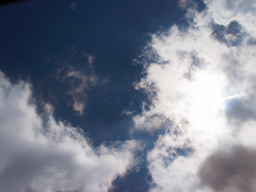 夏っぽい空になってきました