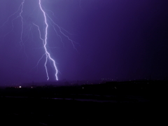 今日の稲妻