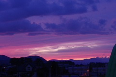 燃えゆく空
