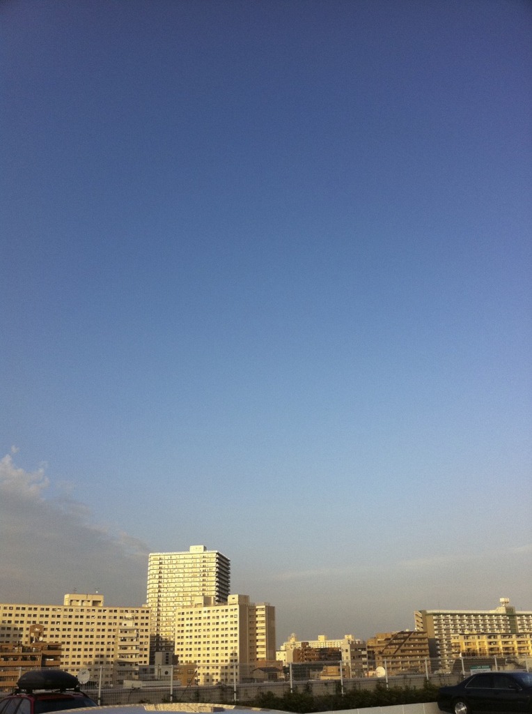 あまりにも青い