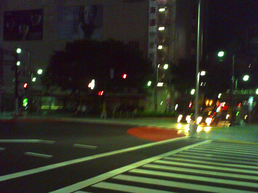 夜中の街