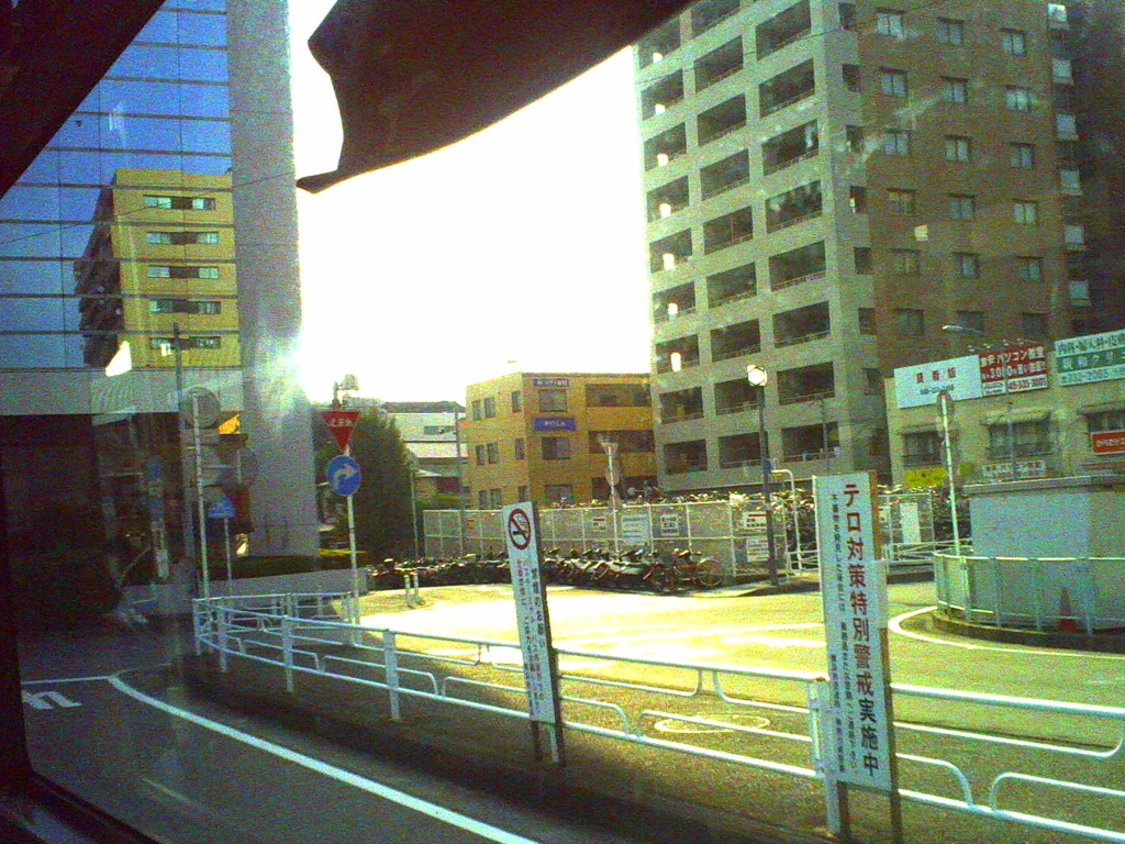 バスから見た景色