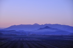夕霞（福島県白河市）