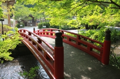 神社の橋
