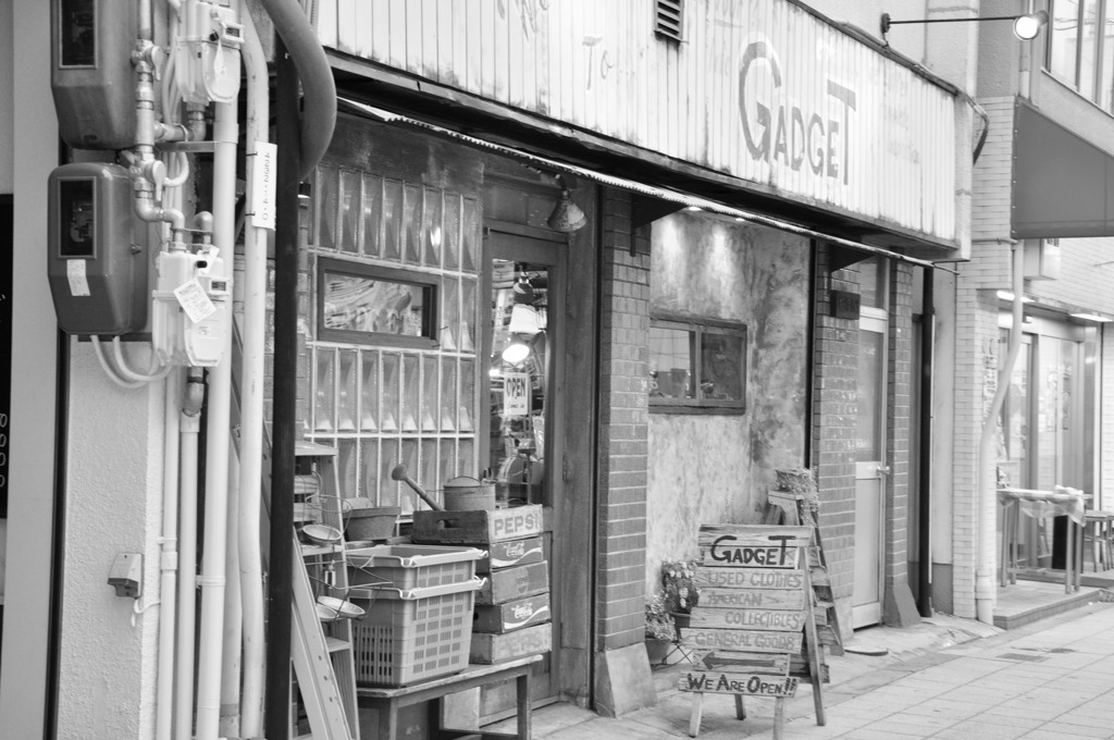 アメリカンな店