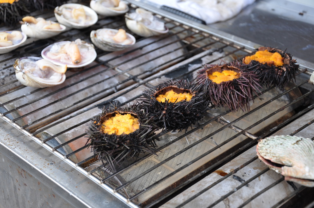 焼きウニ。