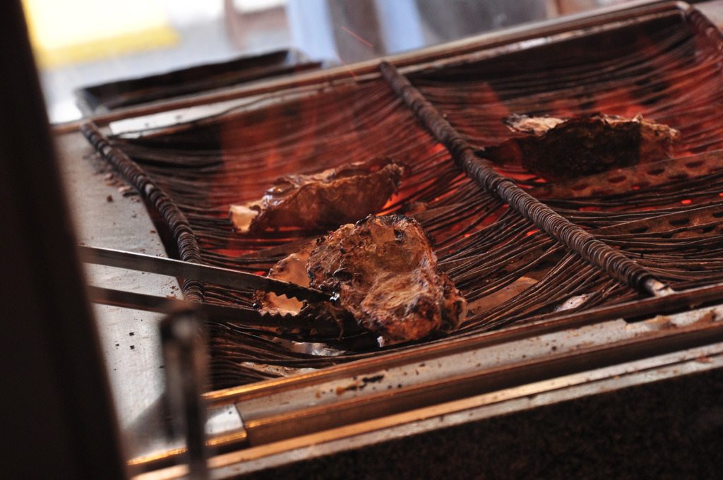 焼きガキ-！