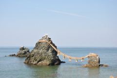 夫婦岩。