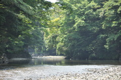 五十鈴川。