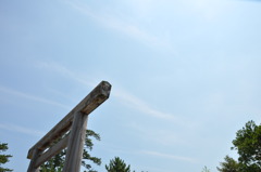 鳥居。
