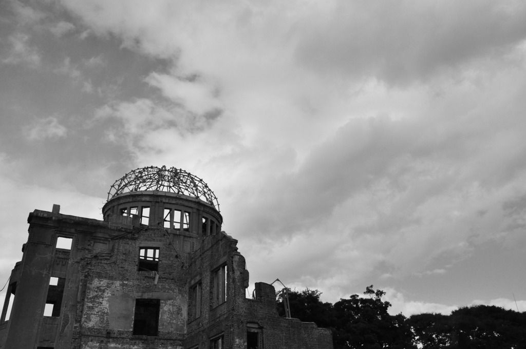 原爆ドーム。