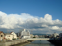 夏空。