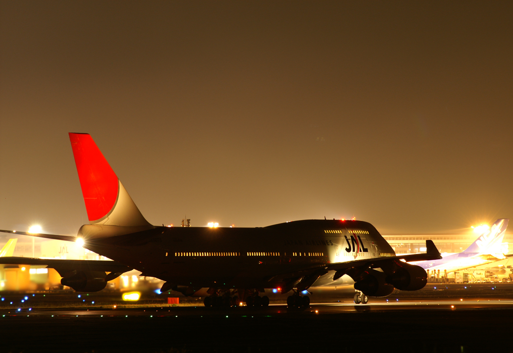 Airport by evening