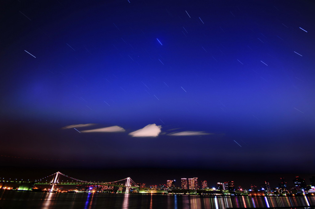 晴海の星空